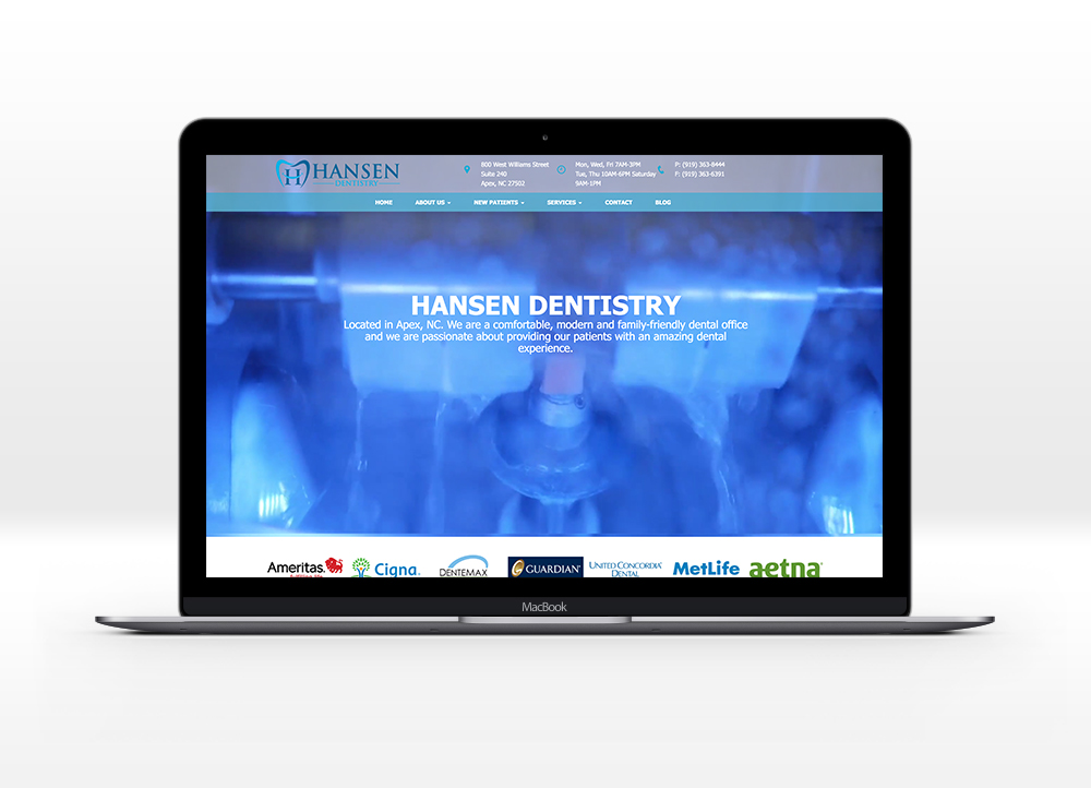 HansenDentistryMockUp